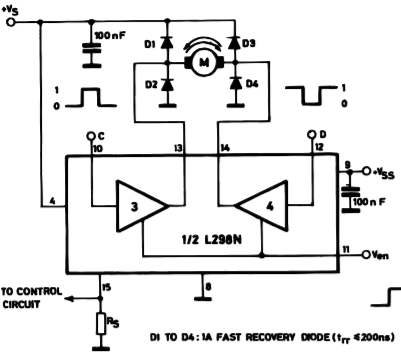 l298n schematic